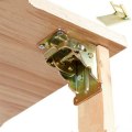 Miniatyrbilde 1 av 4: Bordben Fällbara hengsler 90 grader Selvlåsende sammenleggbar usynlig feste for bordben, sengben, arbeidsbenk