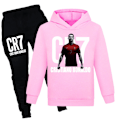 Miniatyrbillede 1 af 2: Cristiano Ronaldo Hoodie og Buksesæt til Børn - CR7 D D 160CM