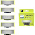 Miniatyrbillede 3 af 5: Philips rustfrie udskiftningsblade Kompatible elektriske barbermaskiner (model QP250/50) 2 stk 2 pcs