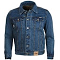 Pikkukuva 1 / 4: Duke Herr D555 London Trucker Denimtakki X-Large Stonewash Stonewash X-Large Stonewash