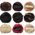 Miniatyrbild 5 av 10: Piece Updo Messy Bun 02 2