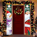 Pikkukuva 2 / 5: 2023 Jul Dörrdekoration God Jul Banner Dekor för A3