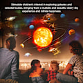 Miniatyrbilde 4 av 6: Stjerneprojektor Planetariumprojektor Stjerneprojektor Galaxy Tak for Voksne med 12 Skiver 360° Rotasjon Nattelys for Barn Voksne