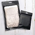 Miniatyrbilde 4 av 5: Klare Zip Lock Mylar-poser med forsegling, Zip Lock-pose, Resealable pose i aluminiumsfolie, 100 stk. Svart