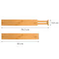 Miniatyrbilde 4 av 5: Utvidbar skuffeskiller, laget av bambus, dimensjoner: 45,5-55,8