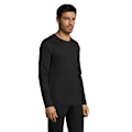 Pikkukuva 6 / 6: SOLS Miesten Sporty Pitkähihainen Performance T-paita XL Musta Black Black XL