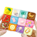 Miniatyrbilde 3 av 6: DIY fluffig slam fruktfat slam lera gift barn vuxen stressavlastning leksak 0.2