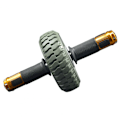 Miniatyrbild 1 av 5: Solid Ab Wheel Roller Gummi Ab Träningshjul Abd Grey