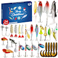Miniatyrbilde 1 av 4: 2024 Fiskeagn Adventskalender Fiske Jule Nedtelling Agnsett - Perfekt