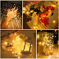 Miniatyrbild 4 av 5: Koppartråds LED-slingor 100 LED-slingor med 10M USB-anslutning
