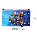 Miniatyrbild 2 av 2: Julkalender med 24 dagars nedräkning Presentaskkalender Leksaksbil Blind Box-FA3- 10