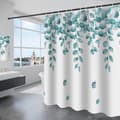 Duschdraperi 180x200CM Vattentätt Polyestertyg Duschdraperi Machin-FA-