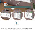 Miniatyrbild 5 av 5: Stor trådlös Wifi Router Hylla Förvaringsboxar Cable Power Plus C