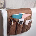 Miniatyrbilde 4 av 5: TSV Halkfri Soffa Soffa Armstöd Organizer Vattentät 5 fickor brown