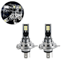 Miniatyrbilde 4 av 5: H4/9003 LED-lykter Pærer LED H4 Lykter Bil Pærer H4 Bil Lykter Lyssterk LED Bil Pærer H4 LED Lykter