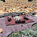 Miniatyrbild 4 av 5: Hnefatafl Brädspel, Set, Set för vuxna/barn med trälåda[HK]