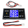 Miniatyrbild 1 av 5: LCD Digital Voltmeter Amperemeter Spänning Ström Power 100V 100V 10A