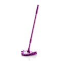 Pikkukuva 1 / 4: Taittuva kotitalouslattiamopsi pölynimuri pieni moppi (Lila) 1 kpl Purple