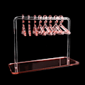 Miniatyrbillede 1 af 5: Øreringe Stativ Organizer Smykker Display Holder ROSE RED Rose red