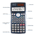 Miniatyrbillede 5 af 6: Multifunktionel Studentlommeregner med LCD-skærm