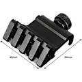 Miniatyrbild 2 av 5: 45 Graders Offset Taktisk Rail Mount 20mm Picatinny Weaver Rail A