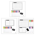 Miniatyrbild 3 av 5: Magnetisk Kalender Anslagstavla Skola Vecka Månad Schema Planeringsutrustning Anslagstavla Skolmaterial
