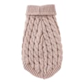 Pikkukuva 1 / 5: Enkel varm katt hundtröja turtleneck stickad husdjurskostym höst vinterkläder Beige L