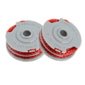 Pikkukuva 1 / 5: 2 X Strimmer Trimmer Spool & Line För Flymo Contour 500 Power Pl