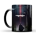 Miniatyrbillede 1 af 5: Darth Vader farveskiftende krus Keramisk kaffekrus Termisk tekande Nyhedsgave