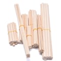 Miniatyrbillede 7 af 8: 10 stk naturlige træ rundstokke tællepinde Dowel DIY Byg 10*200mm