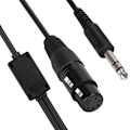 Pikkukuva 3 / 8: Airbus XLR - GA Dual Plug 5-nastainen kuuloke-adapterkaapeli Lentokonekuulokekabel 0.1