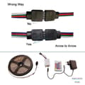 Miniatyrbilde 6 av 7: 5m IP65 LED-stripe RGB SMD5050 Multicolor 4x multicolor