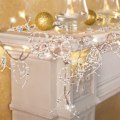 Miniatyrbillede 2 af 3: Dekorative borddekoration lys, indendørs juledekorationer
