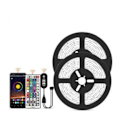 Miniatyrbillede 1 af 10: 15M - 44-Tast Musik LED-Strips - APP-styring - Musikstyringsboks MultiColo multicolor 15m 44key music led strip 18led/m