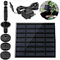 Miniatyrbilde 2 av 5: Solar dammpumpe fontenepumpe solpumpe hagefontene vannfunksjon fontene