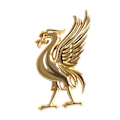 Pikkukuva 1 / 8: Luova lintu autotarra tunnus Liverpool FC League jalkapalloseura joukkuelogo Liverbird symboli merkki itseliimautuva autotarra-FA5- Gold