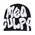 Miniatyrbillede 1 af 5: Dame Grafik Beanie Hue Skull Hat MEA Culpa Y2K Strikket Beanie Varm Vinterhue