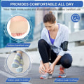 Miniatyrbilde 4 av 6: Metatarsal Pad, 2 st Gel Plantar Pad Fotdyna Callus Kuddar och Blåsor, Metatarsal Pads för Kvinnor Män Stöd Metatarsalgi, Mortons Neurom