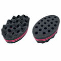 Miniatyrbilde 3 av 5: Magic Curl Sponge Twist Sponge Dobbeltsidig Hårbørste Sponge Hair Sponge Twist Curl Sponge Magic Hair Braider Coils Dreadlock Curl Brush 2 deler
