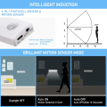 Miniatyrbillede 3 af 5: LED-belysning til skab med bevægelsessensor, 3 stk, hvid