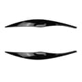 For 3 Series E90 E91 320I 330I 2005-2012 Front Headlight Cover Decorative Strip Eyebrow Cover Trim Sti-FA-