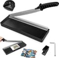 A4 Paper Cutter with Lever and Rounded Corners, Manual Cutting Device for Paper and Cardboard-FA-