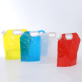 Miniatyrbild 3 av 4: 2-PACK 10L Bärbar Ihopfällbar Vattendunkar. Vattendunk(transparent)