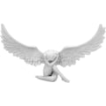 Miniatyrbillede 1 af 5: Harpiks religiøs statuette i form af en engel til haven
