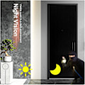 Miniatyrbild 2 av 5: Dörrklocka kamera Trådlös dörrklocka WiFi utomhus HD-kamera Smart hemsäkerhetstelefon WIFI videodörrklocka Kamera IR Night Vision Video Intercom