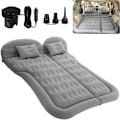 Miniatyrbillede 1 af 5: SUV Luftmadras Camping Seng Pude Oppustelig Tyk Bil Luftmadras Grey