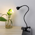 Miniatyrbillede 5 af 5: USB Fleksibel Klemme Clip On LED-bordlampe Natlampe ved sengekanten til læsning