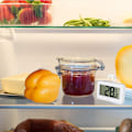 Miniatyrbilde 3 av 6: Digitalt minikjøleskapstermometer med krok Vit