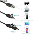 Miniatyrbillede 10 af 11: 7MM 6 LED Endoskop Vandtæt Borescope Inspektionskamera 1.5M