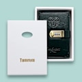 Miniatyrbillede 2 af 2: Dagbog med lås til piger - Læder password lås journal søde hemmelige dagbøger notesbog med kombinationslås til kvinder voksne B6